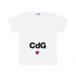 CDG Play T-Shirt White