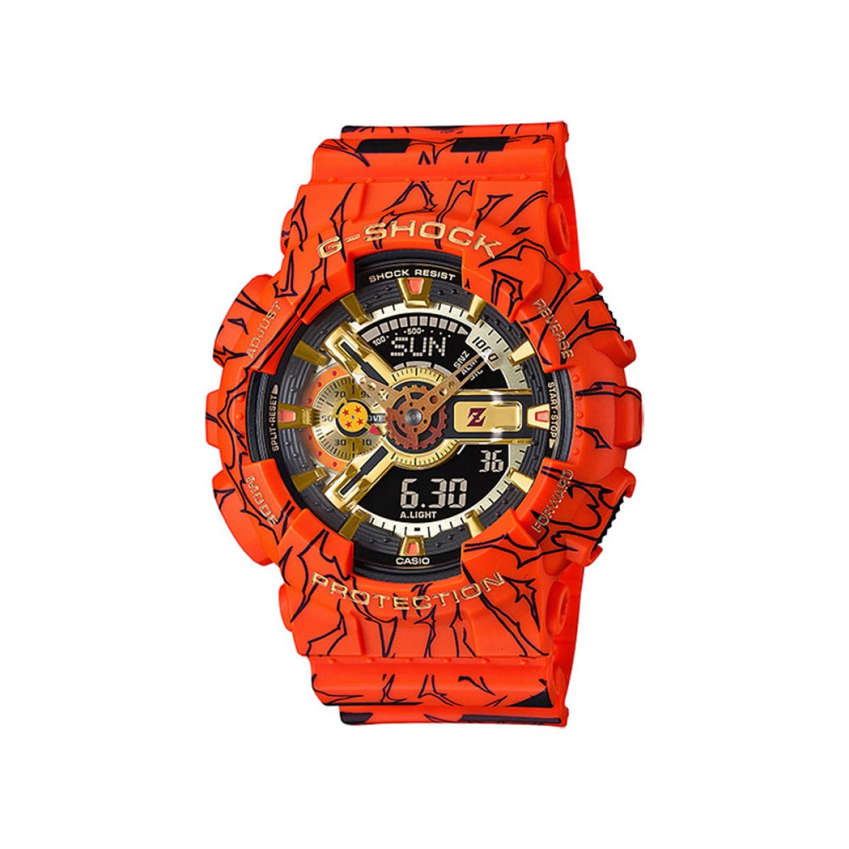 Casio G Shock X Dragonball Z Ga 110jdb 1a4 51mm In Resincasio G Shock X Dragonball Z Ga 110jdb 1a4 51mm In Resin Ofour