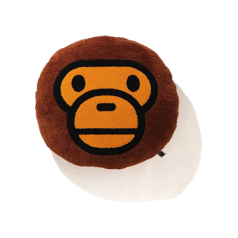 Bape Ape Head Cushion Brown