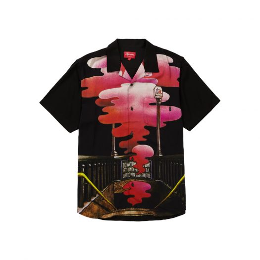 Supreme The Velvet Underground Rayon S/S Shirt Black