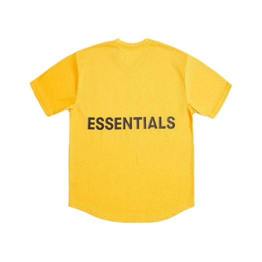 FEAR OF GOD Essentials Mesh T-shirt Yellow