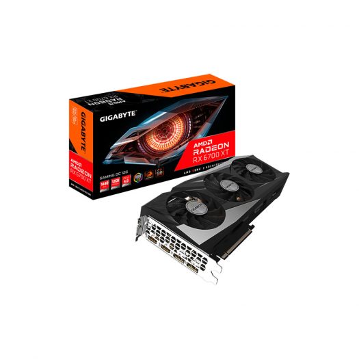 AMD GIGABYTE Radeon RX 6700 XT GAMING 12G OC Graphics Card (GV-R67XTGAMING OC-12GD)