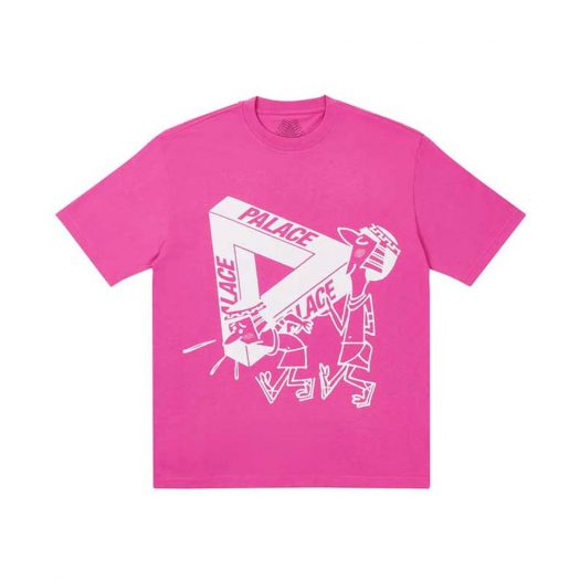 Palace If You Build It T-Shirt Pink