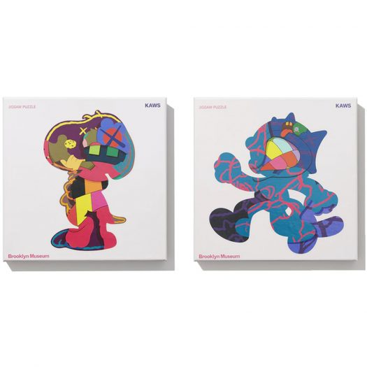 KAWS Brooklyn Museum Isolation Tower & Ankle Bracelet Jigsaw Puzzle Set