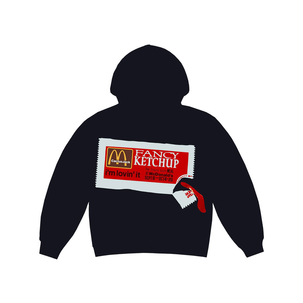 Travis Scott x CPFM 4 CJ Ketchup Hoodie Black