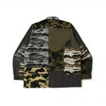 Bape Crazy Camo Relaxed Military Shirt Multi