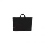 OFF-WHITE Quote Tote Bag “GOODS” Black White in Polyamide with Gunmetal