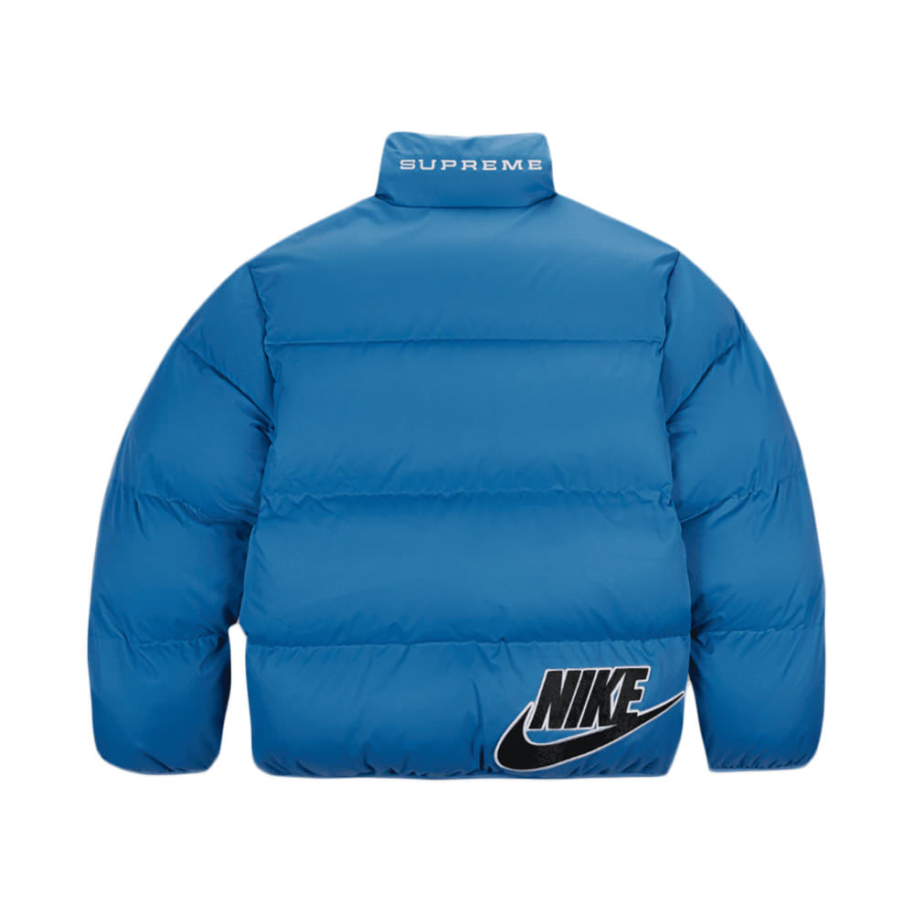 Supreme X Nike Reversible Puffy Jacket 'Blue' | lupon.gov.ph