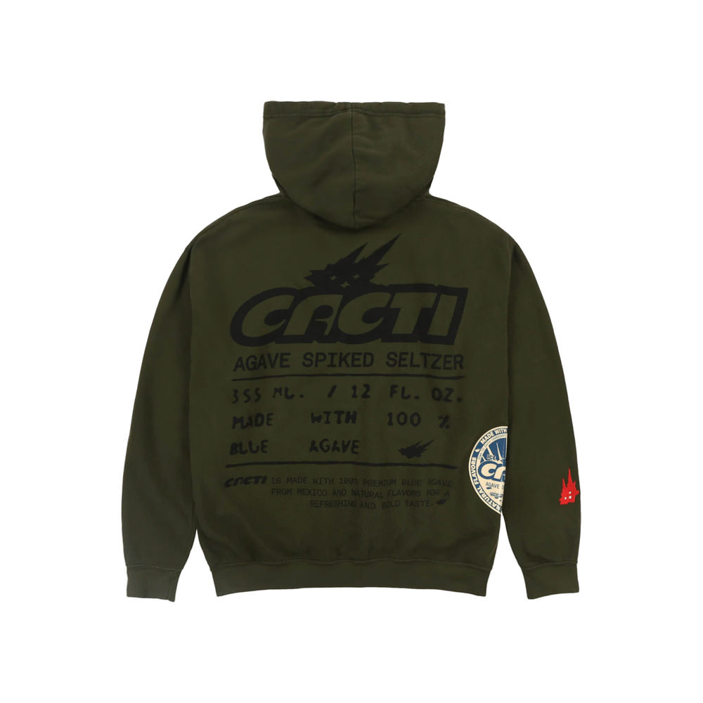 travis scott green hoodie