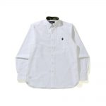 Bape Oxford Bd Shirt White