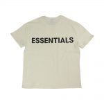 Fear Of God Essentials 3m Logo Boxy T-shirt Butter Cream