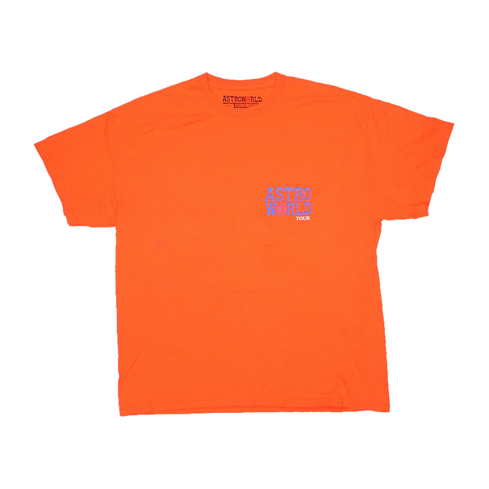 Travis Scott Astroworld NY Exclusive T-Shirt OrangeTravis Scott ...
