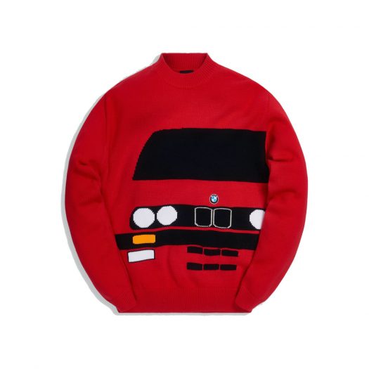 Kith x BMW E30 Sweater Red