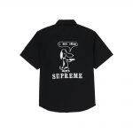 Supreme Dog S/S Work Shirt Black
