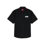 Supreme Dog S/S Work Shirt Black