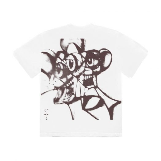 Travis Scott Portrait of Travis WIP T-Shirt White