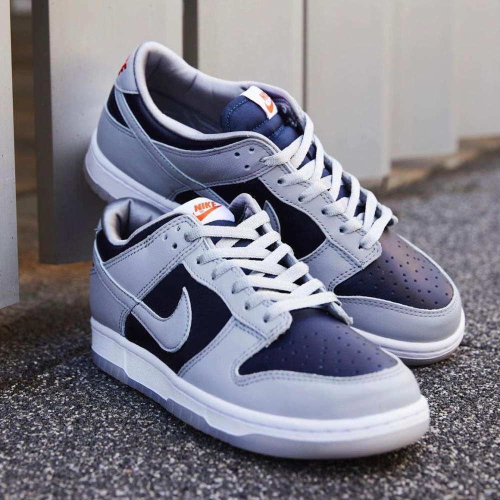 定番人気新品NIKE DUNK LOW COLLEGE NAVY WMNS 靴