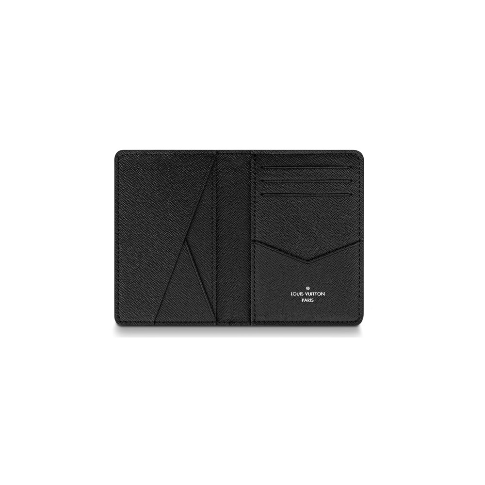 Louis Vuitton Pocket Organizer Damier Graphite Giant (3 Card Slot