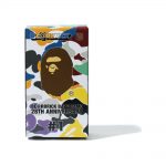 Bearbrick A Bathing Ape 28th Anniversary Camo #1 100% Black/Grey