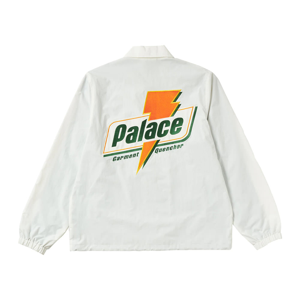 Palace Sugar Coach Jacket WhitePalace Sugar Coach Jacket White - OFour