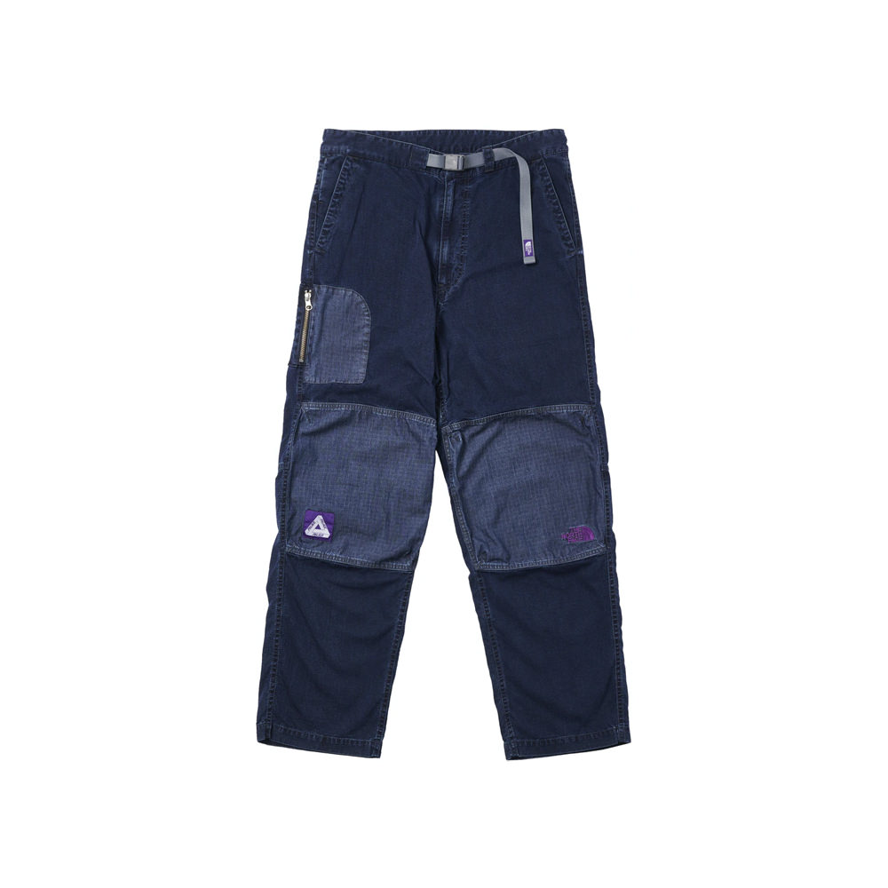 Palace x The North Face Purple Label Indigo Ripstop Mountain Wind Pants  Indigo