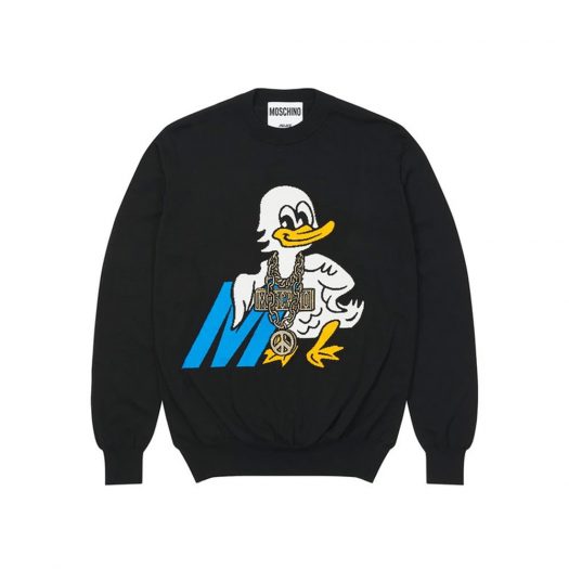Palace Moschino Knitted Jumper Black