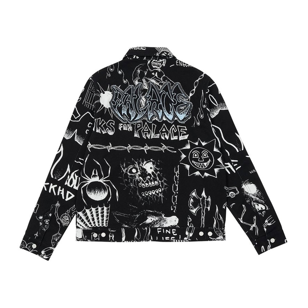 Palace Lotties Head Gas Jacket BlackPalace Lotties Head Gas Jacket ...