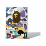 Bearbrick A Bathing Ape 28th Anniversary Camo #1 Box 100%