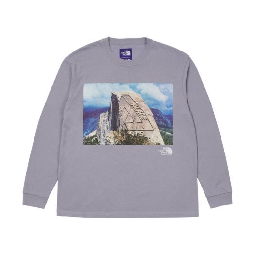 Palace x The North Face Purple Label Longsleeve Graphic T-Shirt Purple