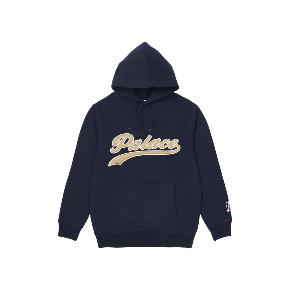 Palace Satin Hood NavyPalace Satin Hood Navy - OFour