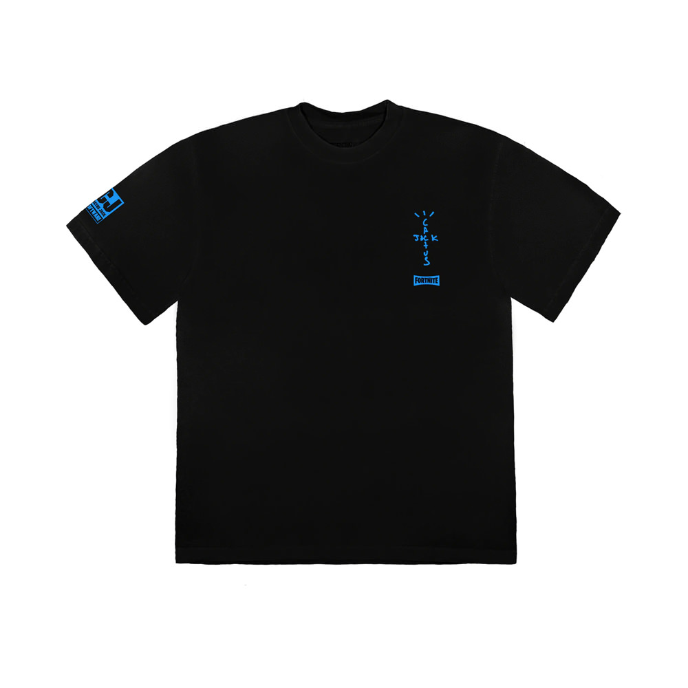 Travis Scott CJ Portal T-Shirt BlackTravis Scott CJ Portal T-Shirt ...