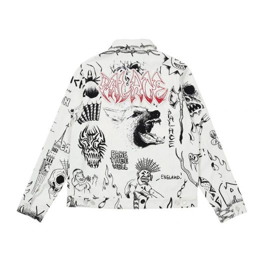 Palace Lotties Head Gas Jacket White