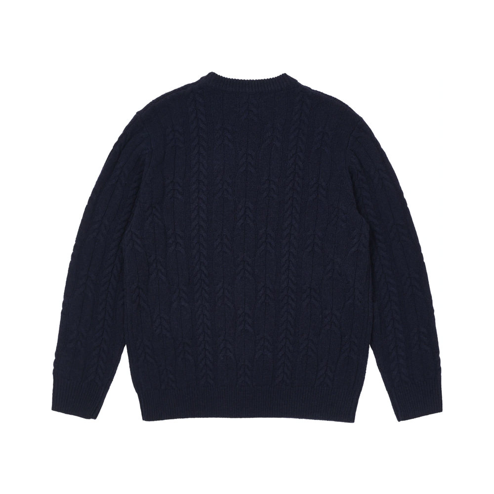 Palace Cable Knit BluePalace Cable Knit Blue - OFour
