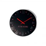 The Weeknd After Hours Wall Clock Black