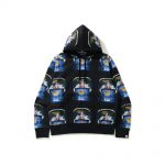 Bape Invasion Relaxed Pullover Hoodie Black