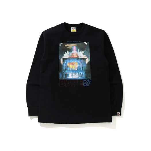 Bape Invasion L/s Tee Black