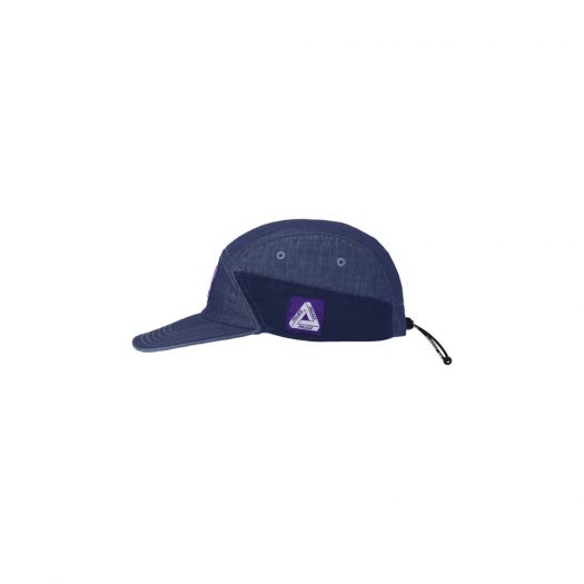 Palace x The North Face Purple Label Indigo Ripstop Field Cap Indigo