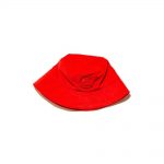 drew house mascot corduroy bucket hat red