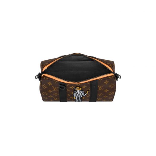 Louis Vuitton City Keepall in Coated Canvas with Black-tone