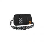 Louis Vuitton City Keepall Black in Cowhide Leather with Black-tone