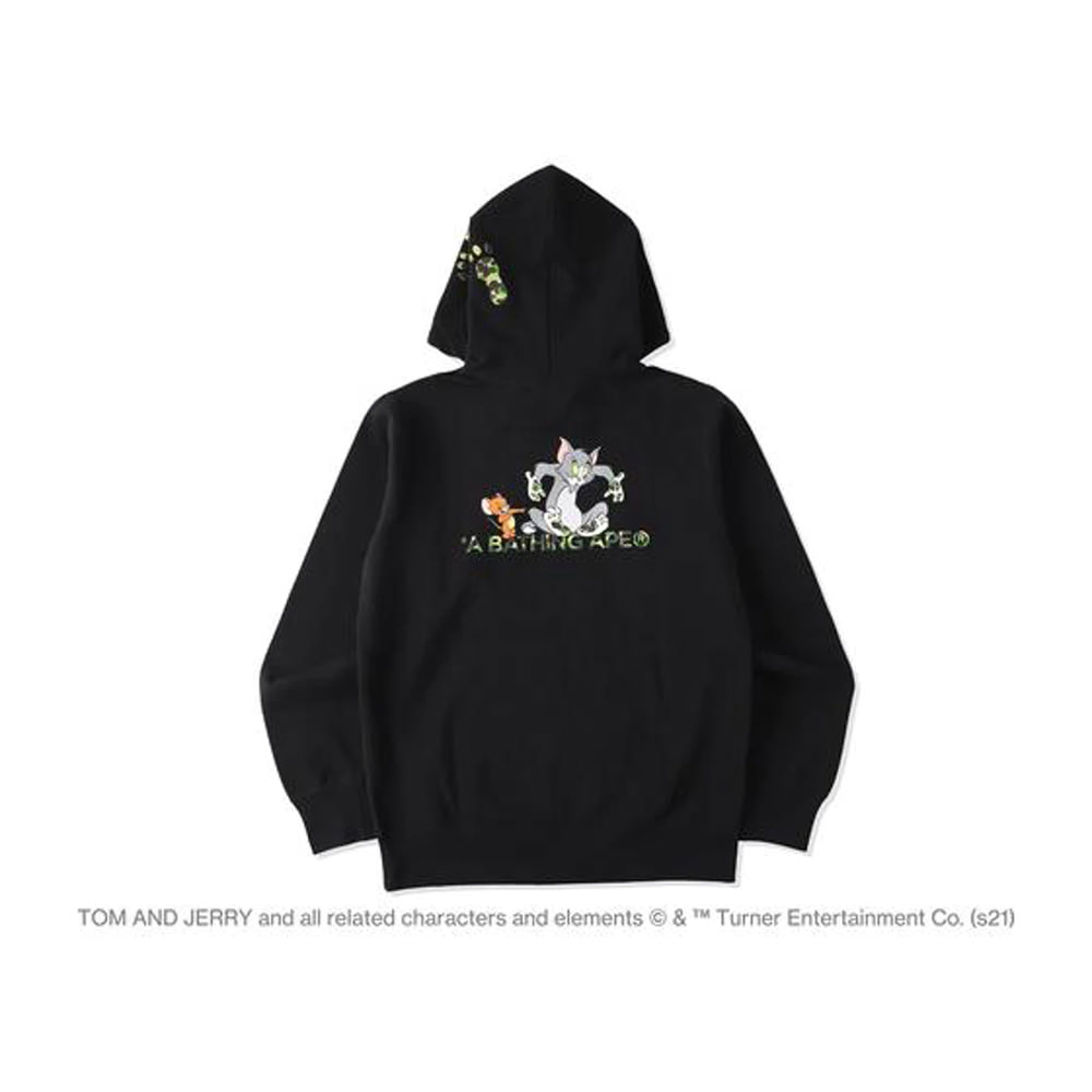 Tom and discount jerry hoodie black