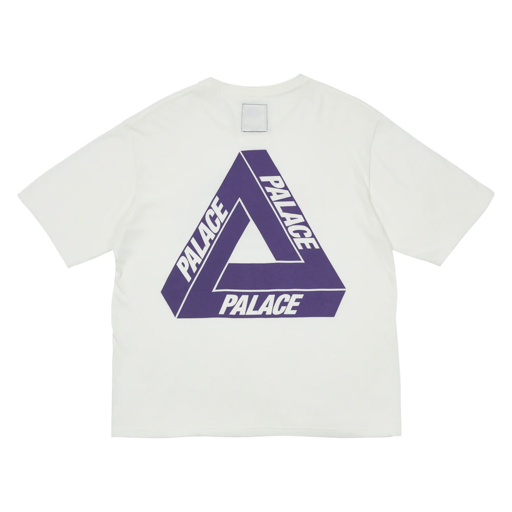 PALACE NORTH FACE PURPLE H/S LOGO TEE M - Tシャツ/カットソー(半袖 ...