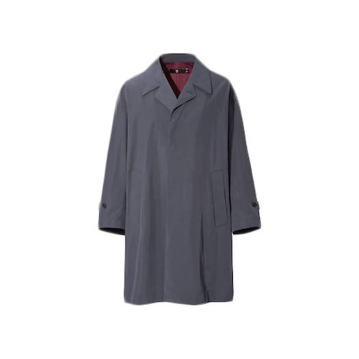 Uniqlo x Jil Sander Single Breasted Oversized Coat Grey