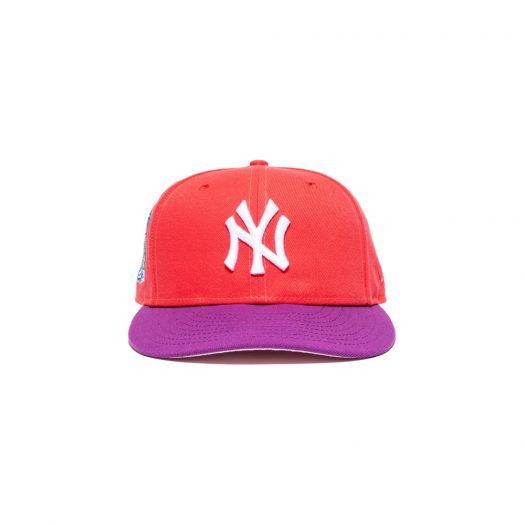 Jae Tips x Hat Club Yankee 5950 Subway Series On Field Fitted Hat Salmon/Purple
