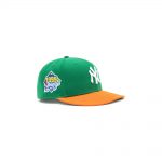 Jae Tips x Hat Club Yankee 5950 Subway Series On Field Fitted Hat Green/Orange