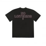 Travis Scott No Loitering T-Shirt Black