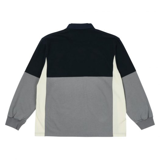Palace x The North Face Purple Label High Bulky Rugby Shirt Navy