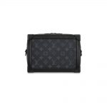 Louis Vuitton Soft Trunk Monogram Eclipse Black in Coated Canvas/Leather with Matte Black