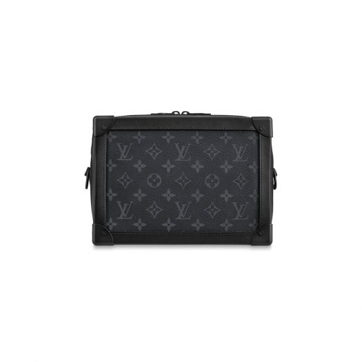 Louis Vuitton Soft Trunk Monogram Eclipse Black in Coated Canvas/Leather with Matte Black