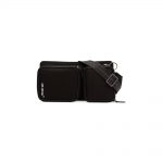 OFF-WHITE Cordura Logo Belt Bag Print Black in Nylon with Ruthenium-tone
